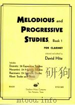 Melodious and Progressive Studies for clarinet Book 1（1994 PDF版）