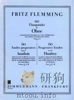 60 Progressive Etude for the Hautboy PartⅠZM 12000 1929 PDF电子版封面