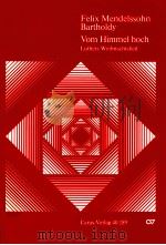 Vom Himmel hoch Choralkantate uber Luthers Weihnachtslied carus-verlag 40.189（ PDF版）
