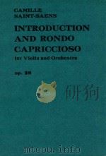 Introduction and Rondo capriccioso for Violin and Orchestra op.28 PDF电子版封面