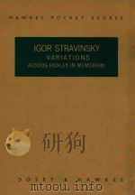 VARIATIONS aldous huxley in memoriam（1965 PDF版）