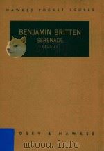 Serenade for Tenor solo Horn and Strings Op.31 1944 PDF电子版封面