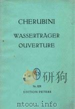 WASSERTRAGER OUVERTURE NR .828（ PDF版）