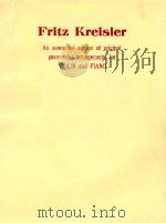 An assembled edition of original pieces and arrangements for volin and piano 1941 PDF电子版封面