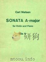 Sonata A-major for Violin and Piano Op.9（ PDF版）