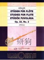 Studies for Flute Op.33 No.2（1980 PDF版）
