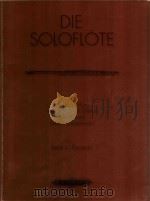 Die Soloflote Eine Sammlung reprasentativer Werke fur Querfl 1993 PDF电子版封面