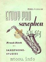 Etudy Pro Saxophone op.3 PDF电子版封面 Frank Zitek
