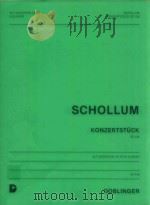 Konzertstuck op.106 Alt-Saxophon in Es & Klavier 1983 PDF电子版封面