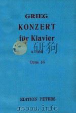 KONZERT a moll opus 16（ PDF版）