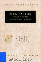 Second Rhapsody for Violin and Orchestra 1931 PDF电子版封面 Bela Bartok