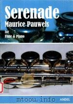 Serenade for Flute & Piano PDF电子版封面