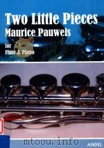 Two Little Pieces for Flute & Piano（6 PDF版）