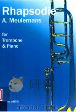 Rhapsodie for Trombone & Piano PDF电子版封面 A.Meulemans