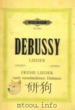 Lieder Chants Songs fruhe lieder nach verschiedenen dichtern nr.9244（1976 PDF版）