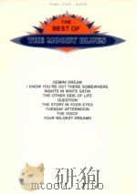 The best of the moody blues 1981 PDF电子版封面