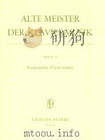 Alter Meister Der Klaviermusik Band Ⅱ Franz?sische Clavecins（ PDF版）