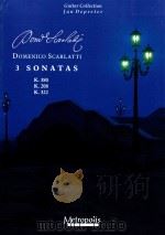 3 Sonatas K.380 K.208 K.322（ PDF版）