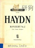 Konzert Nr.2 Dur für Violoncell und Pianoforte nr.3618（1894 PDF版）