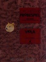 Orchester-probespiel Viola Sammlung wichtiger Passagen aus der open-und konzertliteratur VIOLA ED 1992 PDF电子版封面 0001081405 Kurt Jenisch