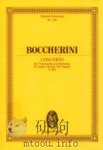 Concerto for Violoncello and Orchestra Bb major B-Dur Sib majeur G 482（ PDF版）