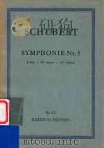 Symphonie Nr.5 B dur-Bb major-Sib majeur PDF电子版封面 Franz Schubert