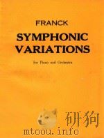 Symphonie Variations for Piano and Orchestra（ PDF版）