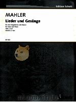 Lieder und Gesange fur eine Singstimme und Klavier ED 832（1960 PDF版）