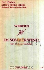 Im Sommer Wind Idyll for Large Orchestra（ PDF版）