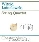 String quartet（1970 PDF版）