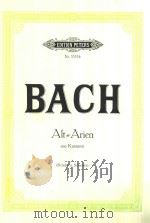 FUNFZEHN ARIEN AUS KANTATEN FUR ALT nr.3335b PDF电子版封面 0014015633
