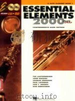Essential Elements 2000 a comprenhensive Band method Eb alto clarinet book 1 1999 PDF电子版封面