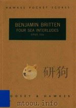 Four Sea Interludes Opus 33a 1945 PDF电子版封面