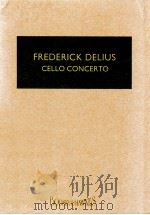 CELLO CONCERTO（1922 PDF版）