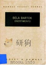 Divertimento for String Orchestra（1940 PDF版）