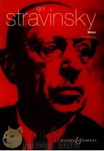 igor stavinsky mass vocal score（1948 PDF版）