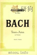FUNFZEHN ARIEN AUS KANTATEN FUR TENOR No.3335 a（1927 PDF版）