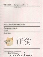 Symphony no. 4 op. 63.（1960 PDF版）