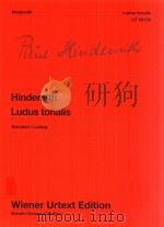 Ludus tonalis(1942) Studies in Counterpoint Tonal Organisation & piano playing（1989 PDF版）