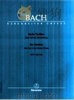 Sechs Partiten Erster Teil der Klavierübung BWV 825-830（1976 PDF版）