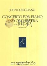Concerto for piano and orchestra 1971 PDF电子版封面