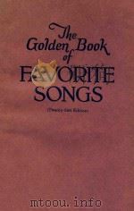 The Golden Book of Favorite Songs（1946 PDF版）