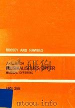 Musikalisches Opfer（ PDF版）