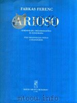 arioso z.2990 1960 PDF电子版封面