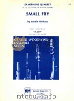 small fry for saxophone quartet（1984 PDF版）