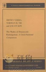THE MODES OF DEMOCRATIC PARTICIPATION:A CROSS-NATIONAL COMPARISON（1971 PDF版）