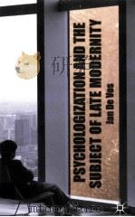 psychologization and the subject of late modernity（ PDF版）