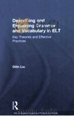 describing and explaining grammar and vocabulary in eltkey theories and effective practices（ PDF版）