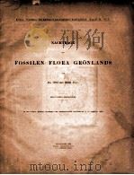 nachtrage zur fossilen flora gronlands 1880 PDF电子版封面
