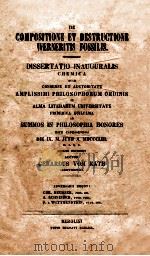 de composition et destruction werneritis fossilis（1914 PDF版）
